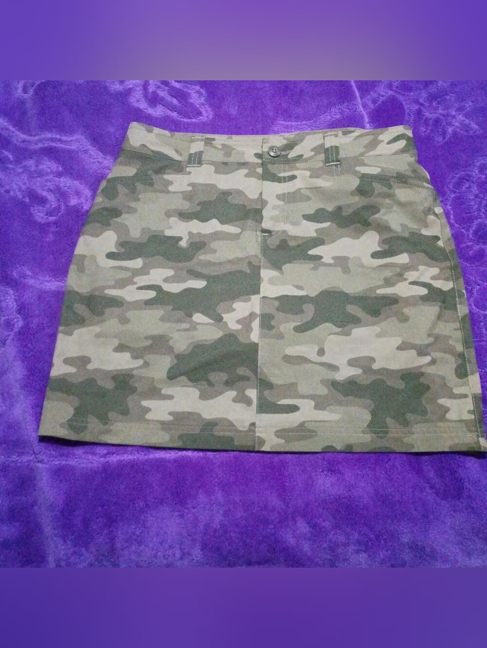 Eddie Bauer Camo Print Women's A-Line Skirt